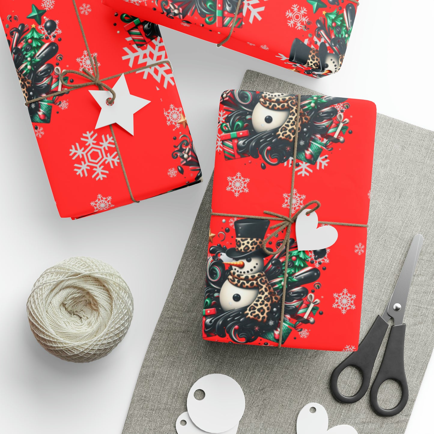 Snowfall Serenity Wrapping Papers