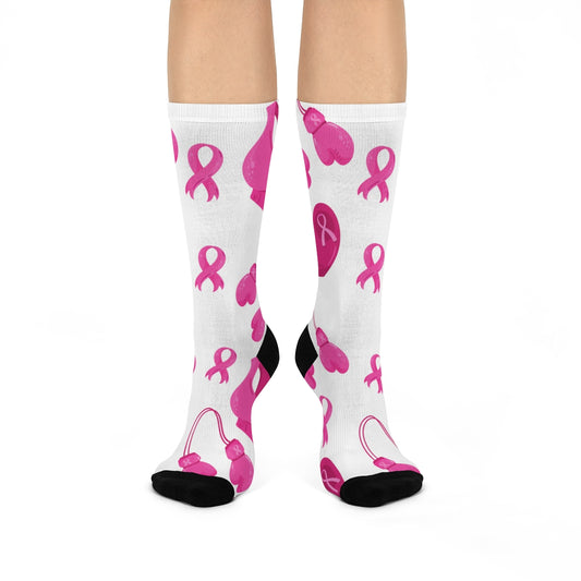 TOP FIT BREAST CANCER SOCKS
